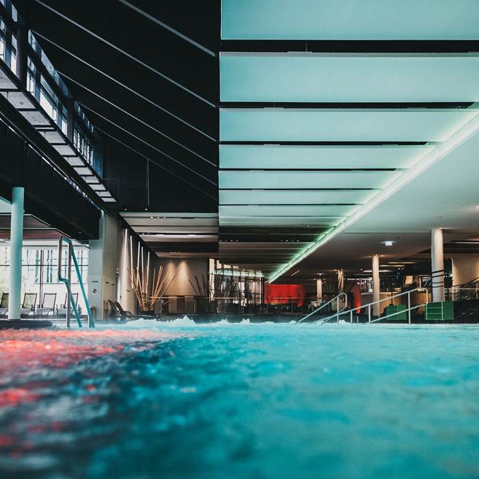 Indoor pool of the spa Linsberg Asia