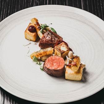 Genießen Sie Haubenkulinarik im Wellnesshotel in Niederösterreich Gourmetgericht