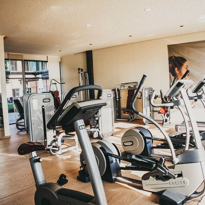 Fitness room in the spa hotel Linsberg Asia