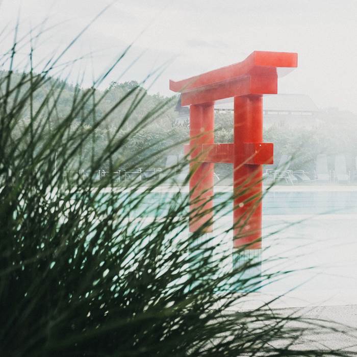 Outdoor pool of the spa Linsberg Asia