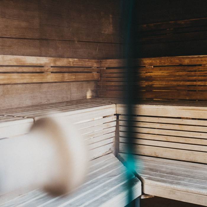 Sauna of the spa hotel Linsberg Asia