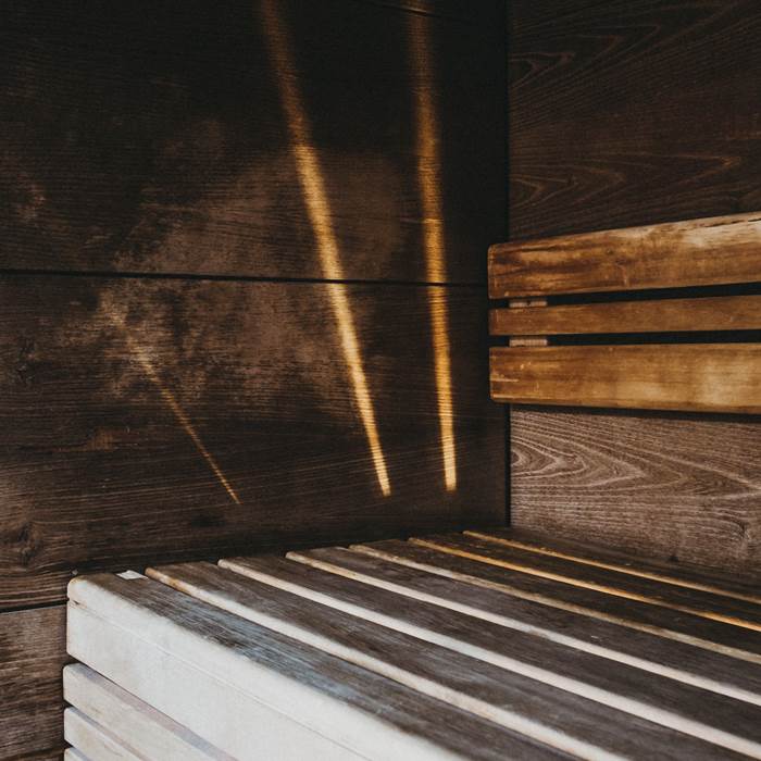 Sauna of the spa hotel Linsberg Asia