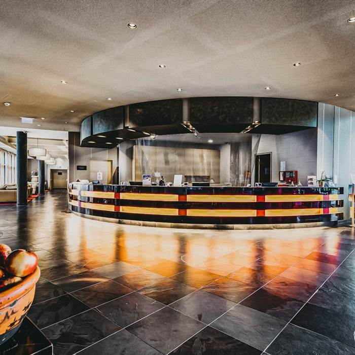 Reception at the Thermal Hotel Linsberg Asia